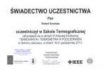 Szkoła Termowizyjna IX Krajowa Konferencja Termografia i Termometria w Podczerwieni w Ustroniu-Jaszowcu 2011